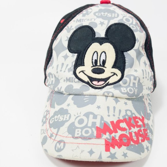 Disney Other - Boys Mickey Mouse Baseball Cap - 100% Cotton